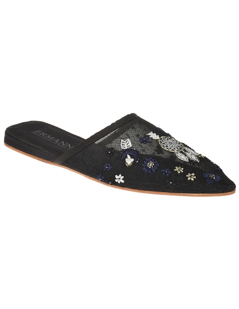 черные Мюли Ermanno Scervino 42Т_black