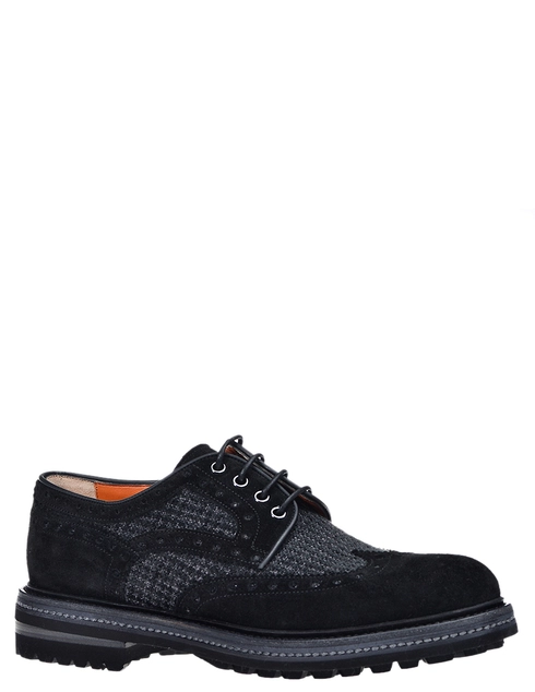 черные Броги Santoni S13422