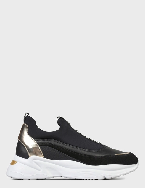 женские черные Кроссовки Nero Giardini 116963-black - фото-6