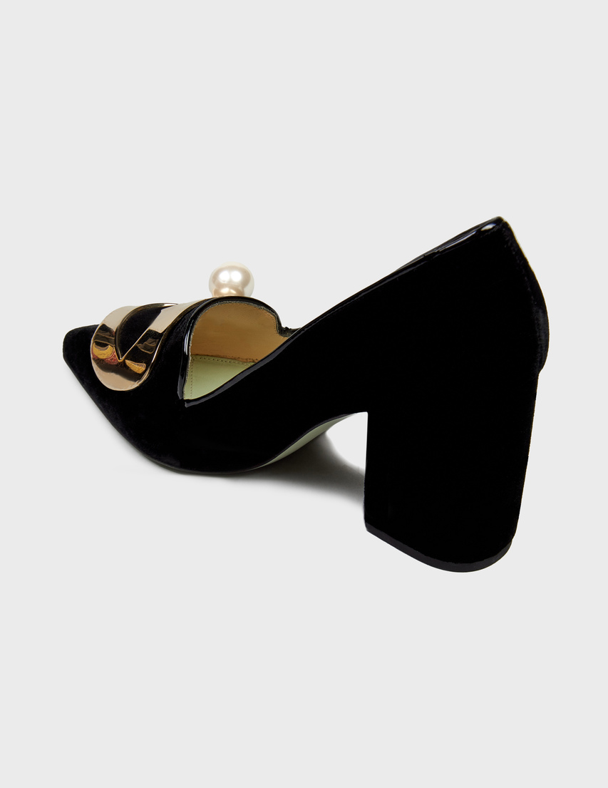 женские черные Туфли Giannico Gian-AO12VL06-MASCHERINA-85_black - фото-2