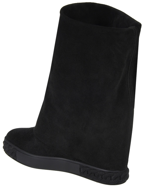 женские черные Полусапоги Casadei 040-М1-2-З_black - фото-2