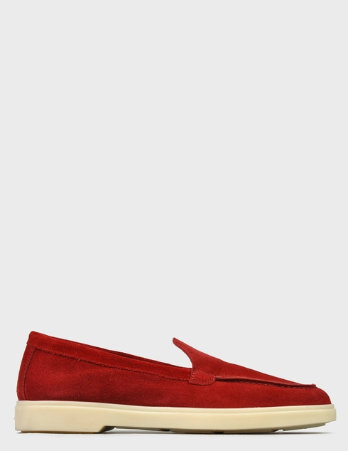 женские красные Лоферы Santoni SWUYA58856TISNPYLB46-red - фото-6