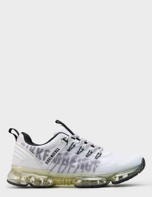 женские белые текстильные Кроссовки Bikkembergs AGR-20508_white - фото-5