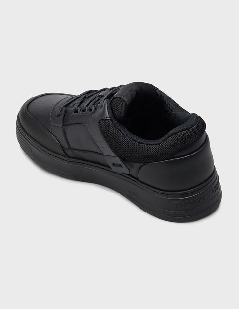 мужские черные Кеды Emporio Armani AGR-815-312_black - фото-2