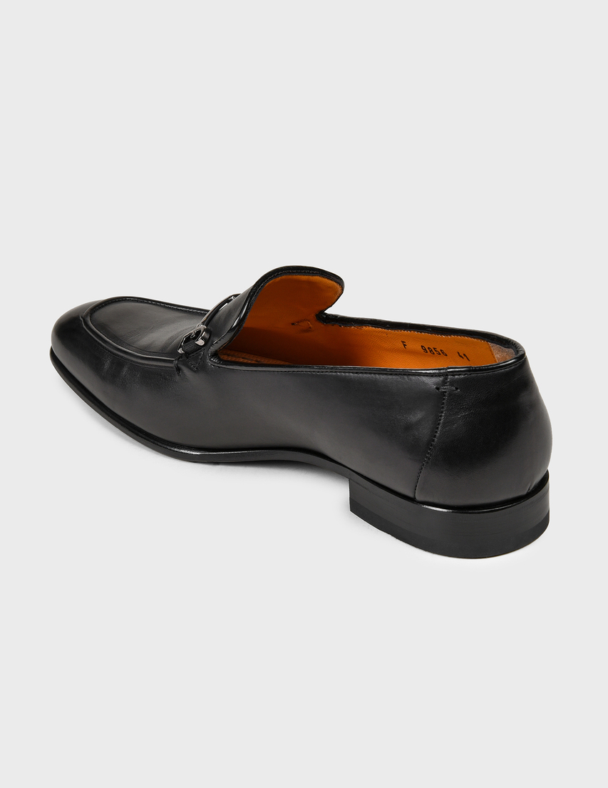 мужские черные Лоферы Fabi FU9856N-black - фото-2