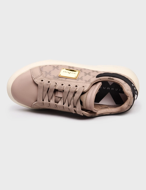 бежевые женские Кеды John Richmond 32501-logo_beige 15266 грн