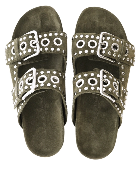 зеленые женские Шлепанцы Kennel & Schmenger 111122.0120.4580 19280 грн