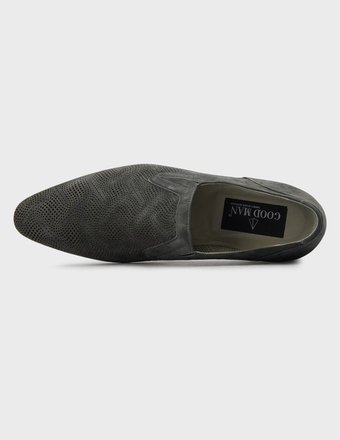 серые мужские Туфли Good Man 45604_gray 3465 грн