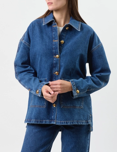 ANINE BING A-01-10856-WHD36-CLEAN-INDIGO-DENIM_blue фото-3