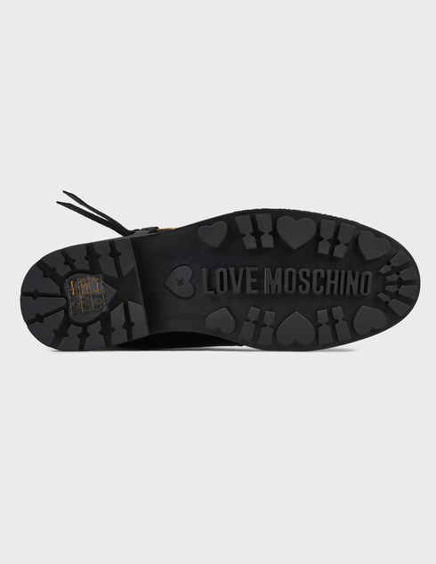 черные Ботинки Love Moschino 24144-black размер - 36; 38; 40