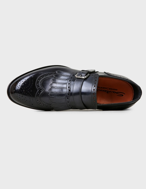 черные мужские Монки Santoni Sant-AW20-MCCO13976MC3HVVDU59-black 20337 грн