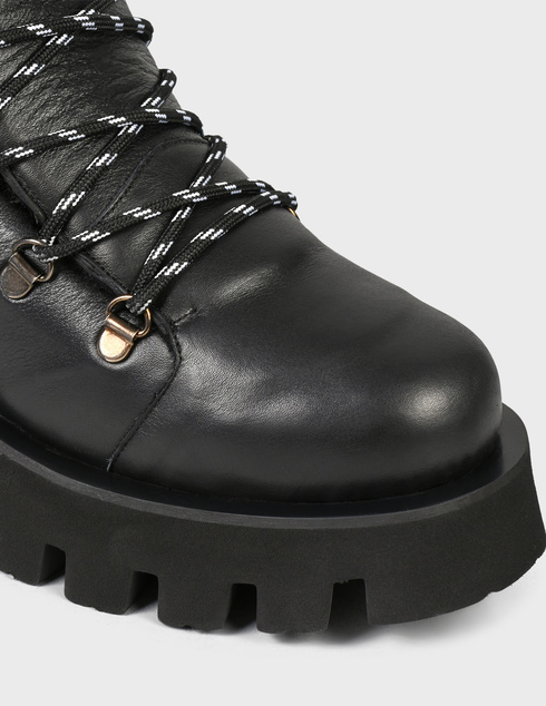 женские черные кожаные Ботинки Paloma Barcelo LORIS-black - фото-5