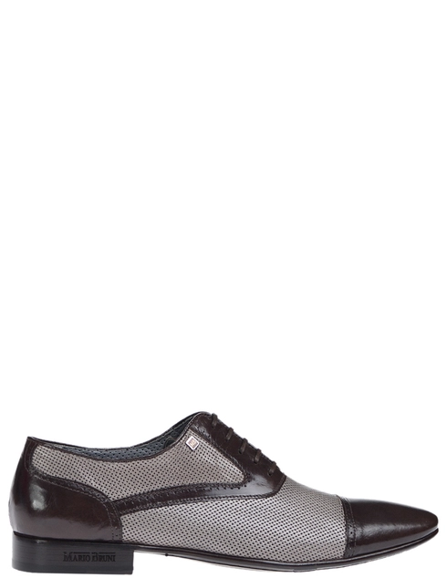 мужские коричневые Оксфорды Mario Bruni 54580_brown - фото-7