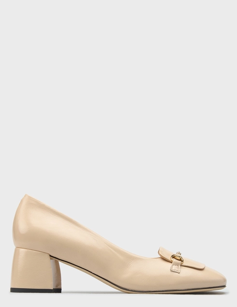 женские бежевые лакированные Туфли Mot-Cle 3316_beige - фото-5