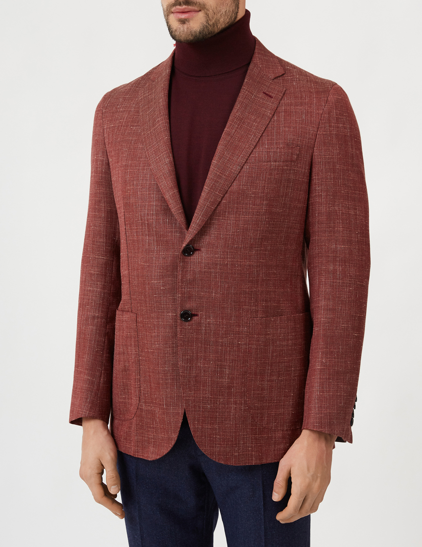 Brioni Br-RGL50L-P7A7C-0000-bordo фото-2