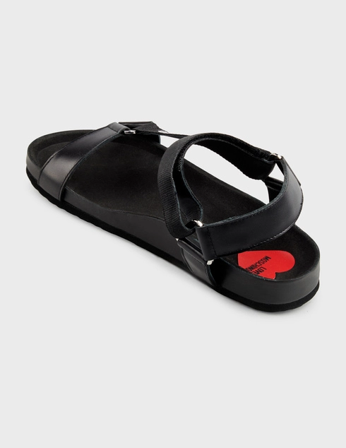 женские черные Сандалии Love Moschino JA16263G0MIA0000_black - фото-2
