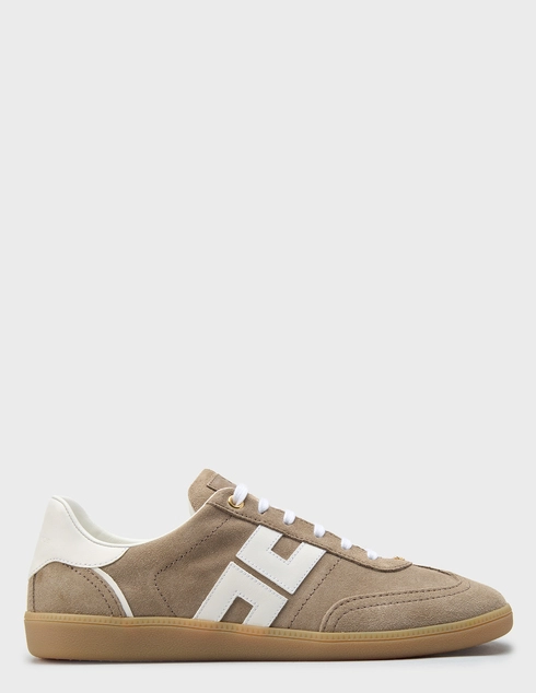 женские бежевые Кеды Elisabetta Franchi SA-61G-61E2-V390-FC5 - фото-6