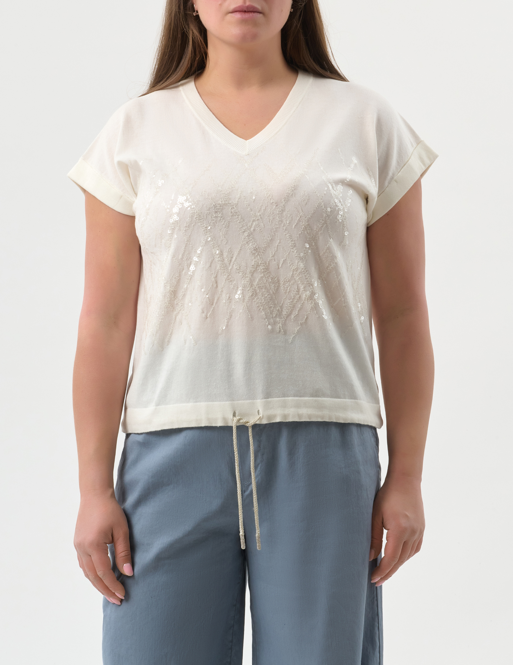 

Футболка, Белый;молочный