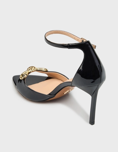 женские черные Босоножки Albano 7015_black - фото-2