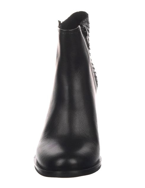 женские черные кожаные Ботильоны Kentia MICHELA122C - фото-5
