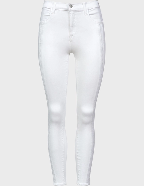 J Brand JB001377-23127I563EMB-ALANA-High-Rise-Cropped-Pant-white фото-1