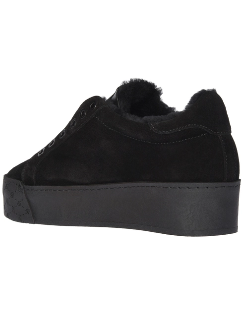 женские черные Кеды Blumarine AGR-5373MB_black - фото-2
