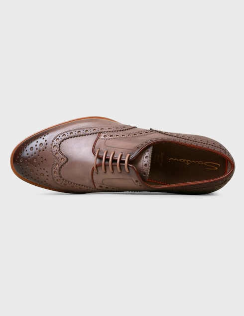 коричневые мужские Броги Santoni Sant-SS20-MCCO15761PC4NGTHE49-brown 12541 грн