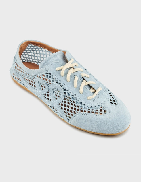 голубые Кеды L'Estrosa 586_blue