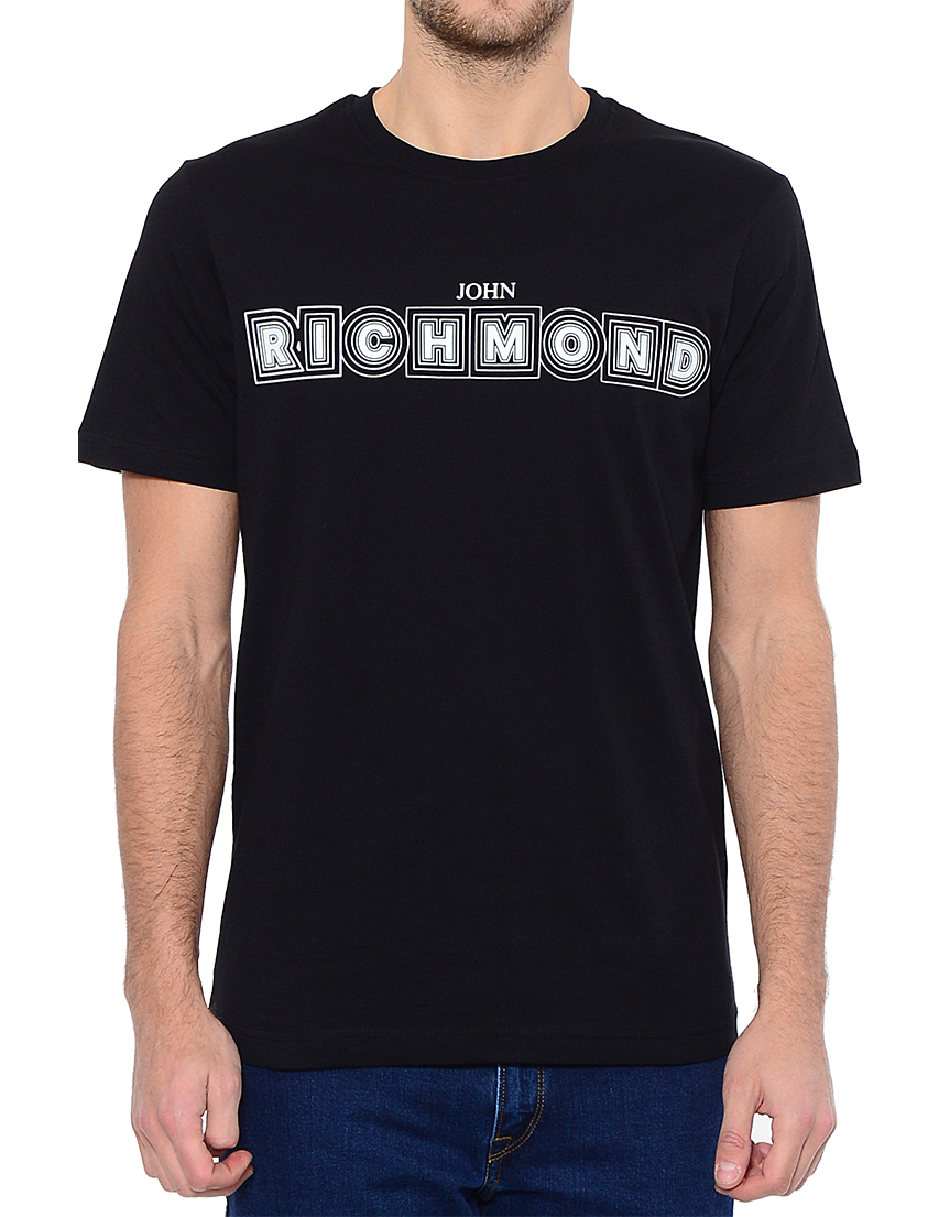 Мужская футболка JOHN RICHMOND RMA17005TS-W0083_black