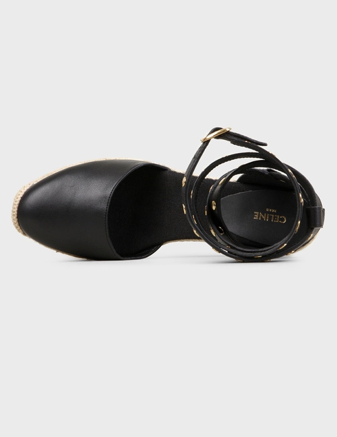 черные женские Босоножки Celine 338443433C38NO-20-black 21420 грн