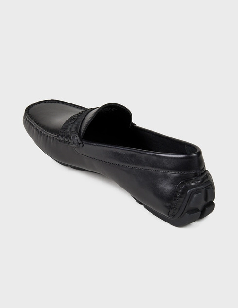 мужские черные Мокасины Emporio Armani 125-black - фото-2