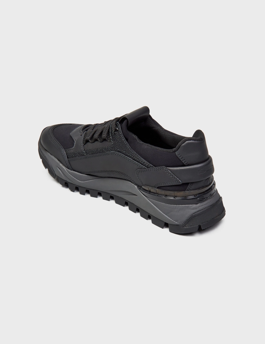 Кросівки Santoni 21877_black_183534 (Чорний) в інтернет магазині