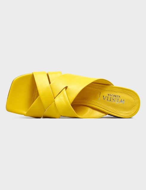 желтые женские Мюли H'estia Venezia 8839_yellow 11600 грн