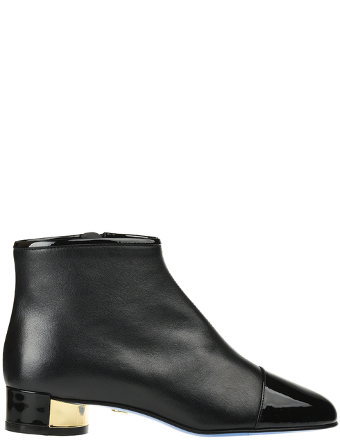 женские черные кожаные Ботинки Loriblu AGR-3141_black - фото-5
