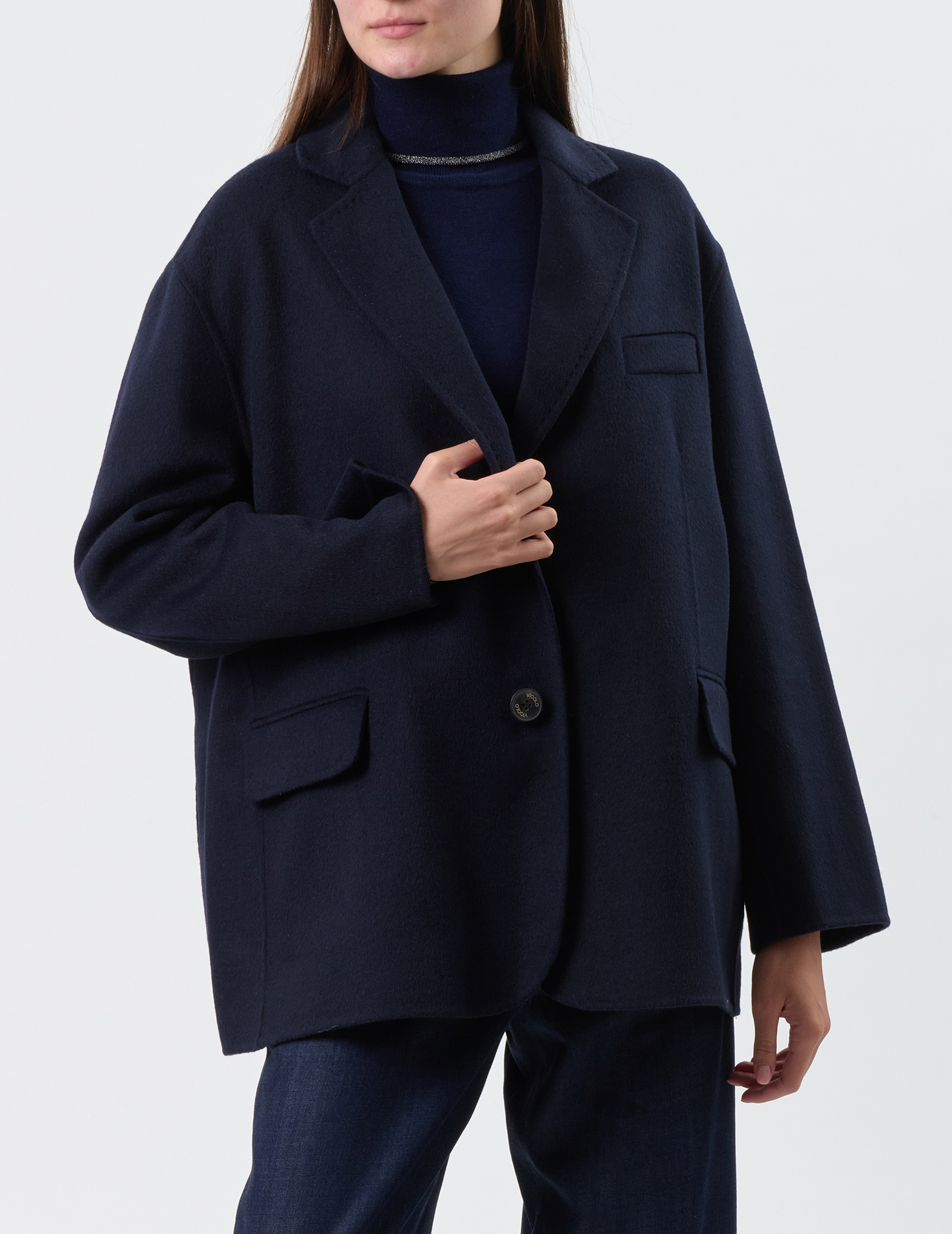 

Пальто, Синий