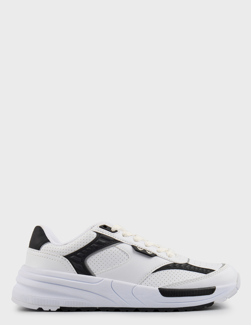 мужские белые  Кроссовки Ea7 Emporio Armani 241-695_white - фото-5