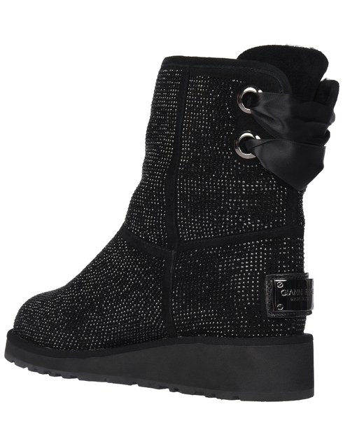 женские черные Ботинки Gianni Renzi 1364_black - фото-2