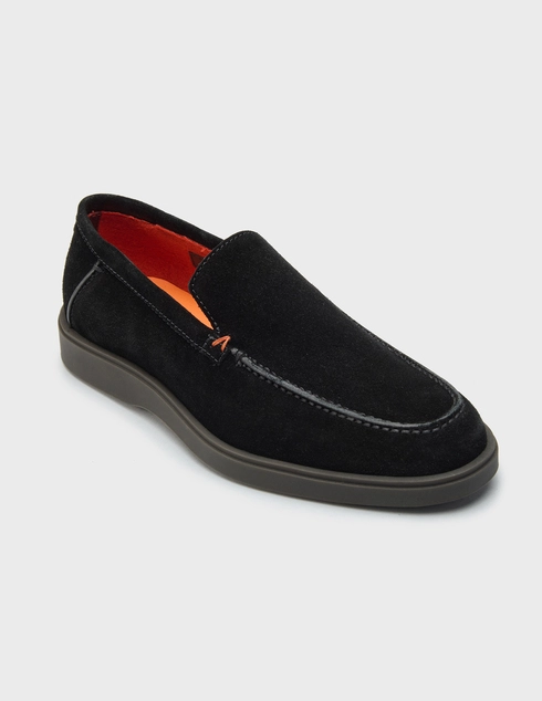 черные Туфли Santoni 17824-01_black