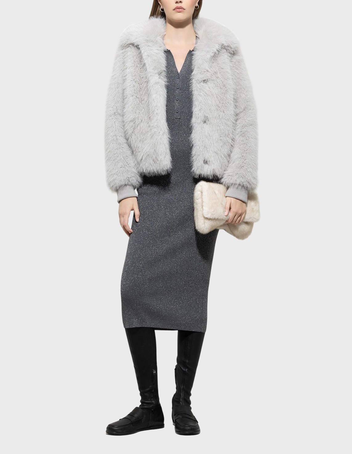 

Шуба, Серый