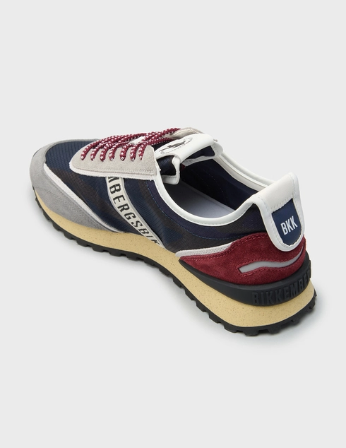 мужские многоцветные Кроссовки Bikkembergs 30517-B-blu-grey-multi - фото-2