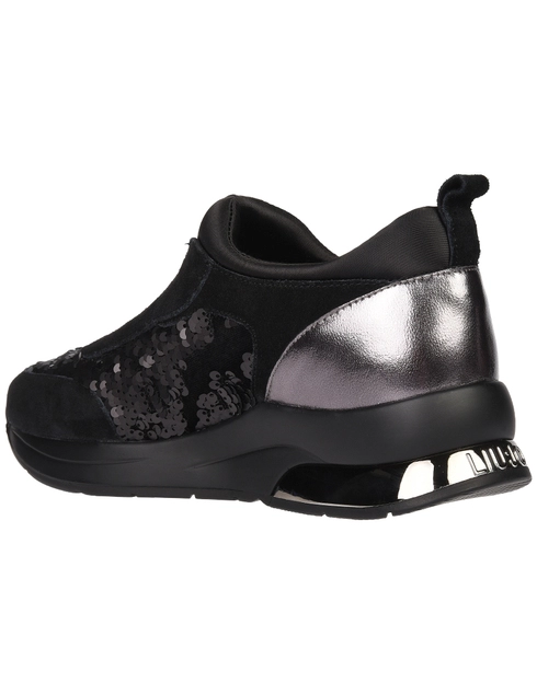 женские черные Кроссовки Liu Jo AGR-68007_black - фото-2
