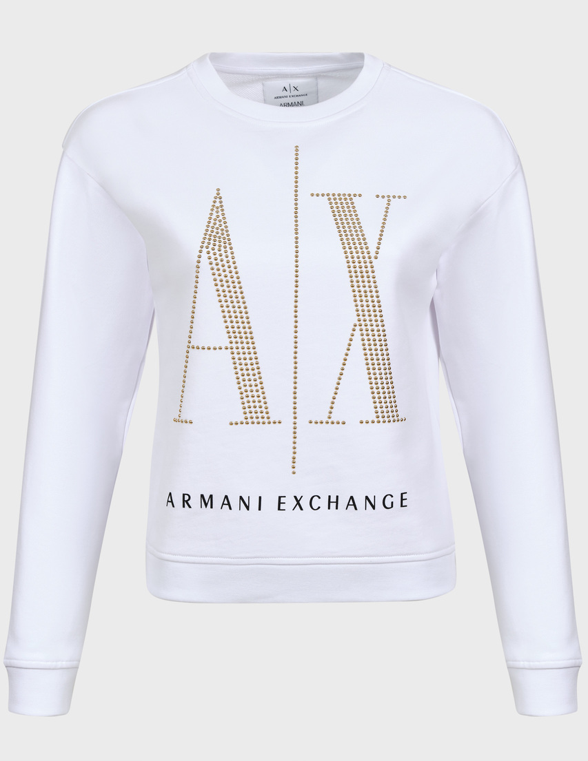 armani jumper white