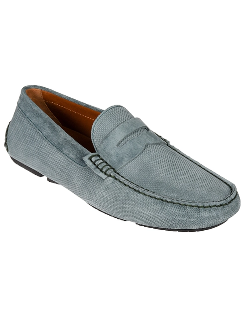 голубые Мокасины Fratelli Rossetti 28136-20811-blue