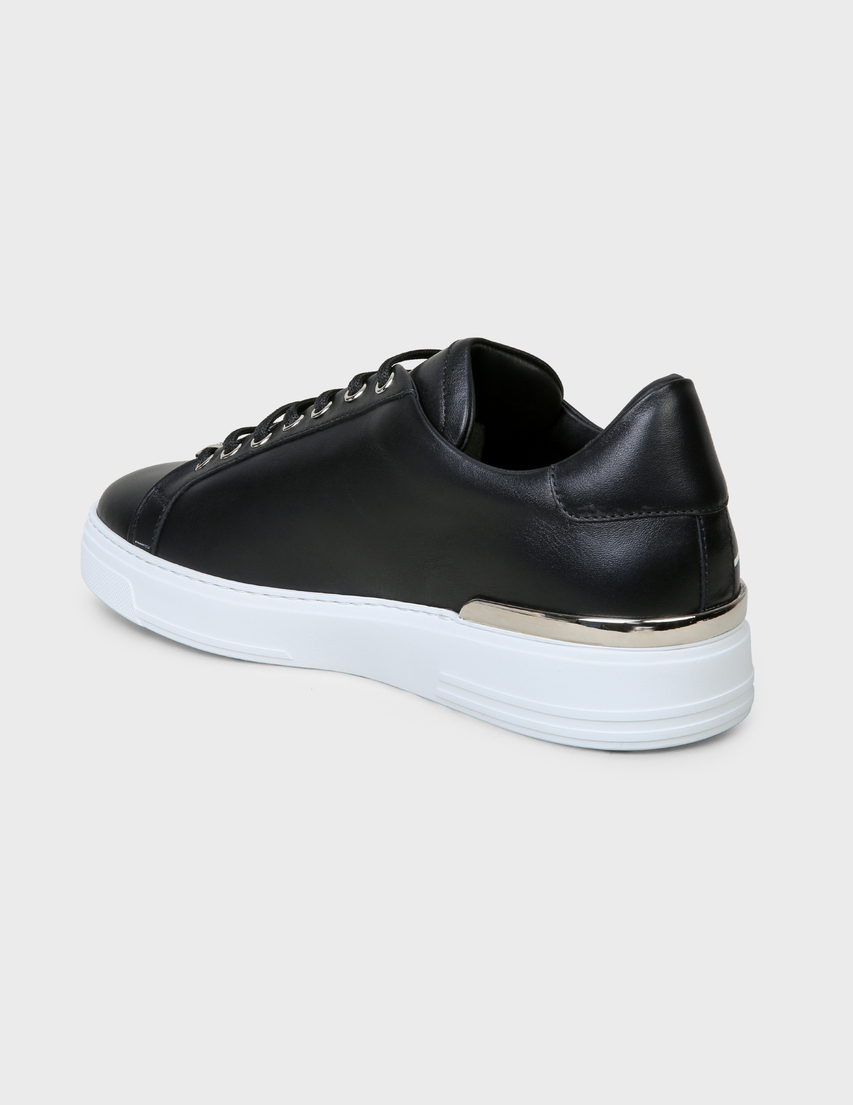 мужские черные Кеды Philipp Plein 2731-black - фото-2