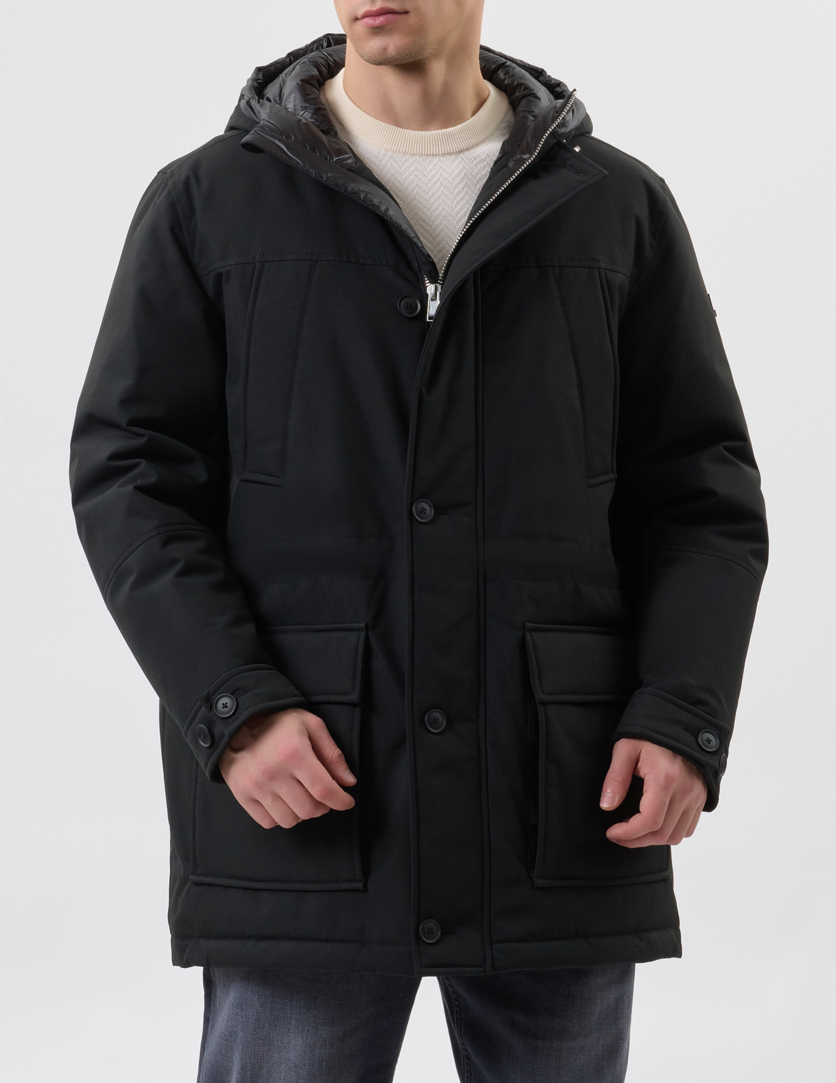 

Пуховик, Черный