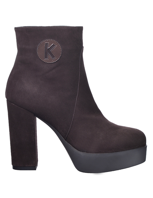 женские коричневые Ботинки Kelton M3700 - фото-2