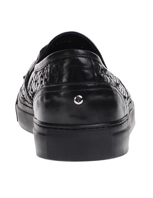 черные Слипоны Cesare Paciotti AGR-49820_black