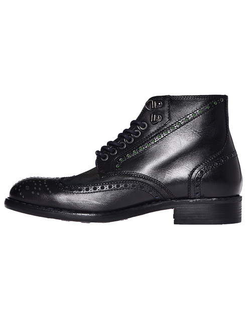 мужские черные Ботинки Gianmarco Lorenzi 3073_black - фото-2