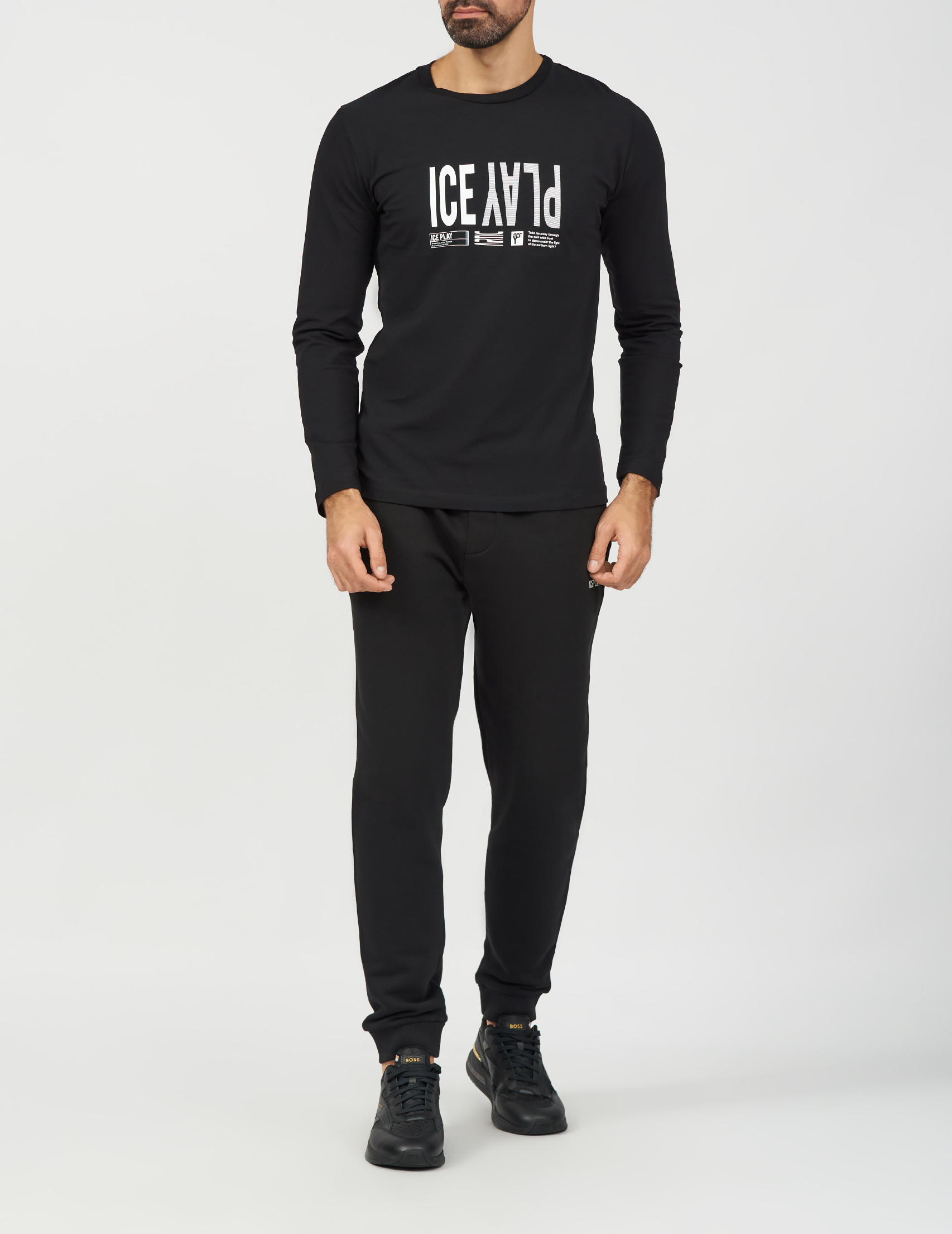 

Лонгслив, Черный