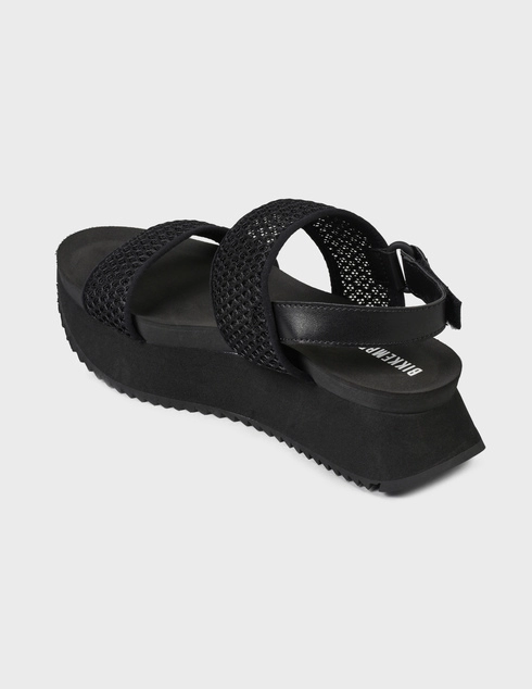 женские черные Босоножки Bikkembergs 0160-black - фото-2